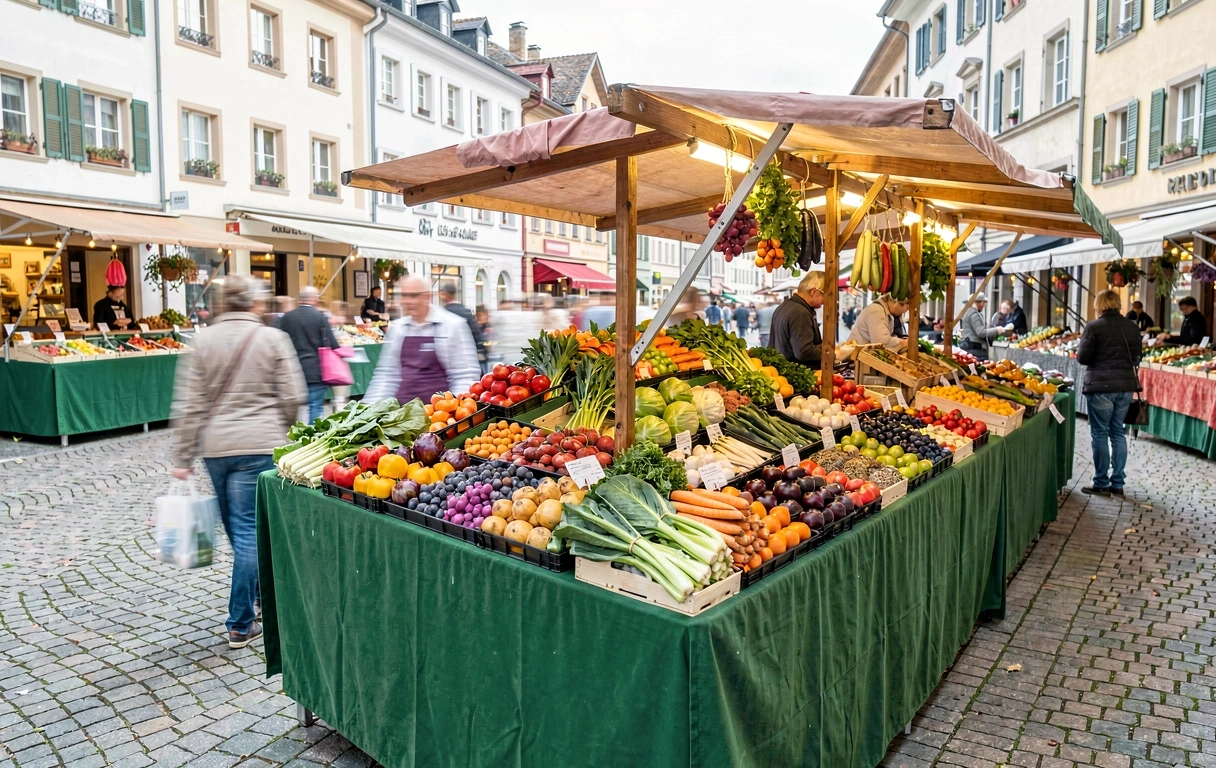 Marché local Fribourg